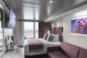 Camarote de lujo:¿cómo son las mejores habitaciones de un crucero?